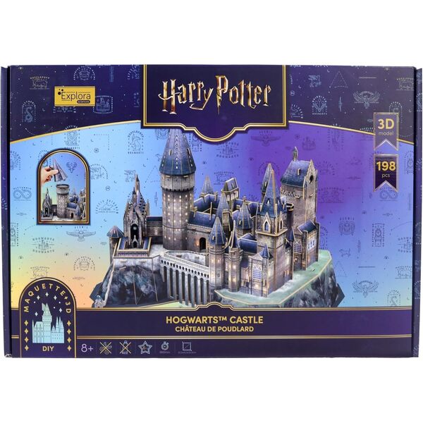 Puzzle 3D Harry Potter - Château de Poudlard - 198 pièces