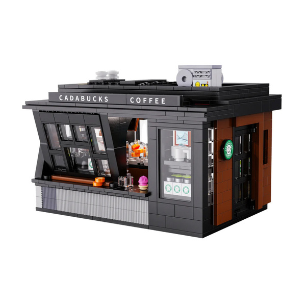 Set de construction CaDA - Le kiosque coffee shop (768 pièces)