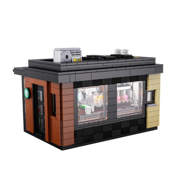 Set de construction CaDA - Le kiosque coffee shop (768 pièces)