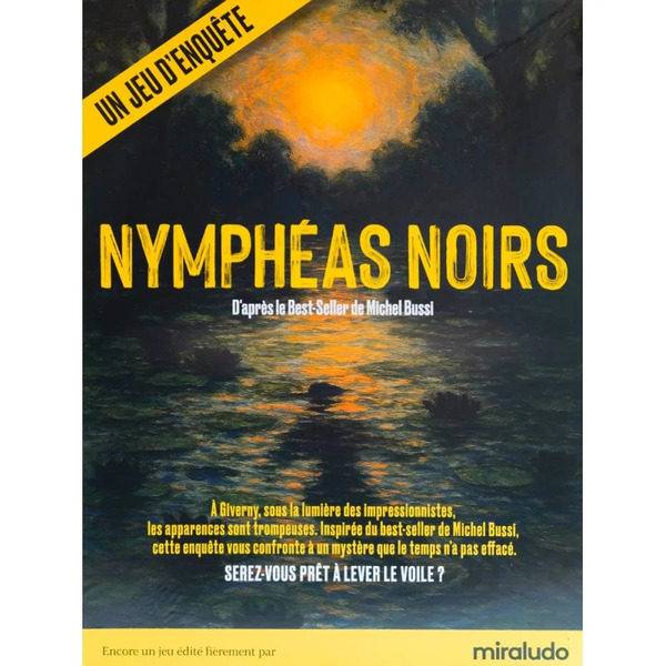 Nymphéas noirs - Jeu d enquête
