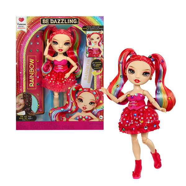 Poupée Rainbow High Be Dazzling - Vivienne Rouge