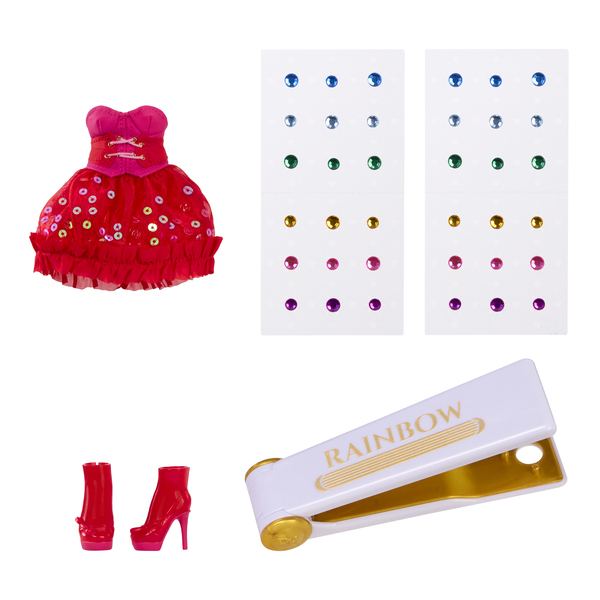 Poupée Rainbow High Be Dazzling - Vivienne Rouge