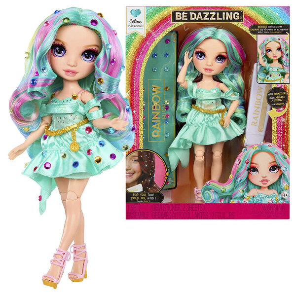 Poupée Rainbow High Be Dazzling - Céline Turquoise