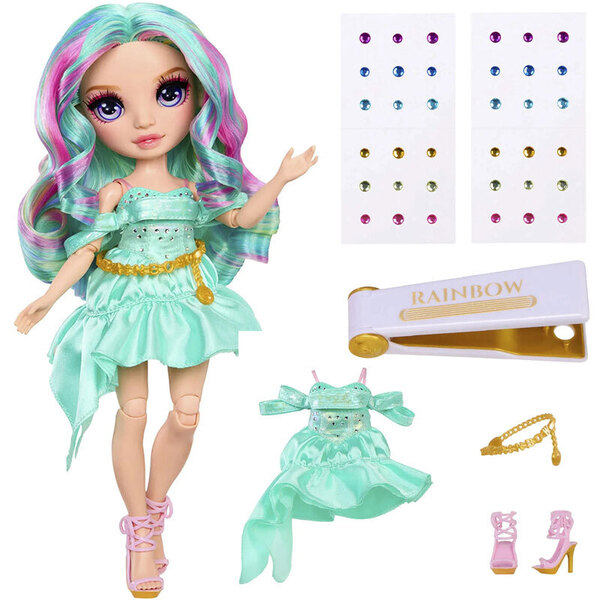 Poupée Rainbow High Be Dazzling - Céline Turquoise