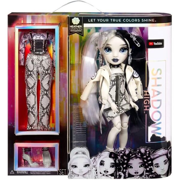 Poupée Rainbow High Shadow High - Heather Grayson