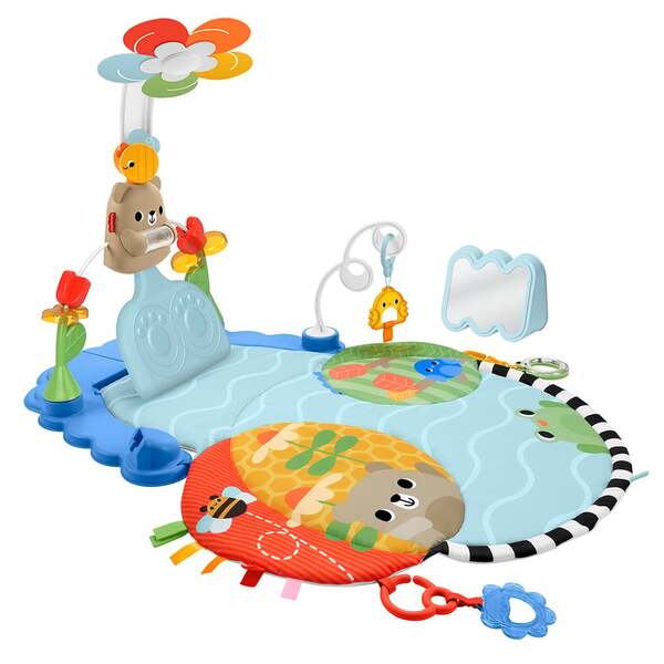Tapis d’activités 3-en-1 Jeu avec les pieds
