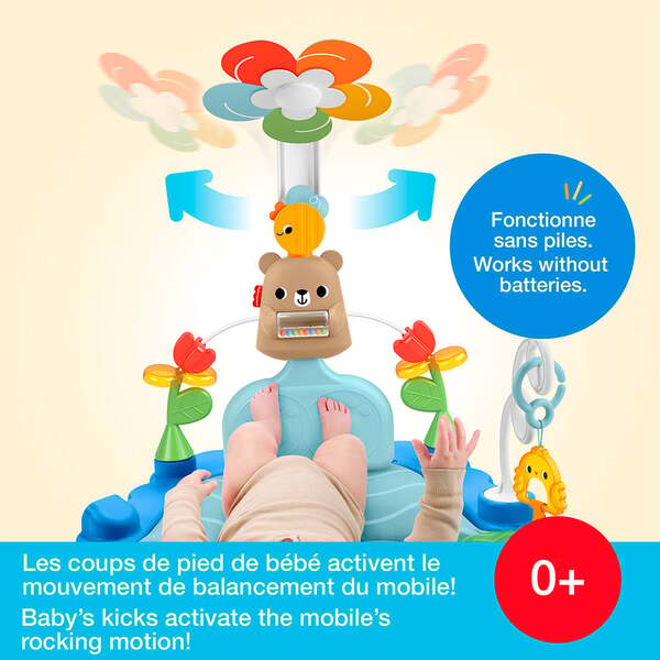 Tapis d’activités 3-en-1 Jeu avec les pieds