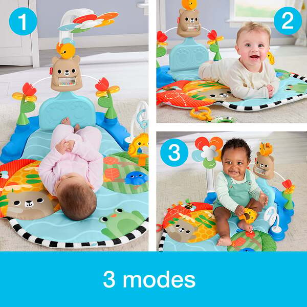 Tapis d’activités 3-en-1 Jeu avec les pieds
