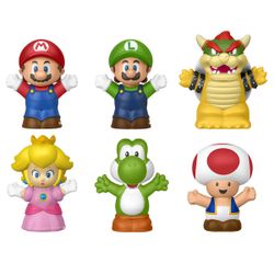 Little People Coffret 6 figurines Mario