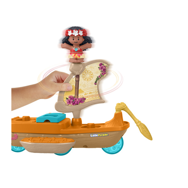Little People - Le canoë de Vaiana et Maui