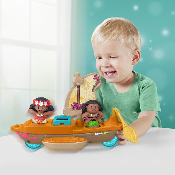 Little People - Le canoë de Vaiana et Maui