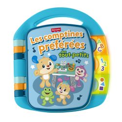 Livre interactif Les Comptines Préférées des Tout-Petits Fisher-Price