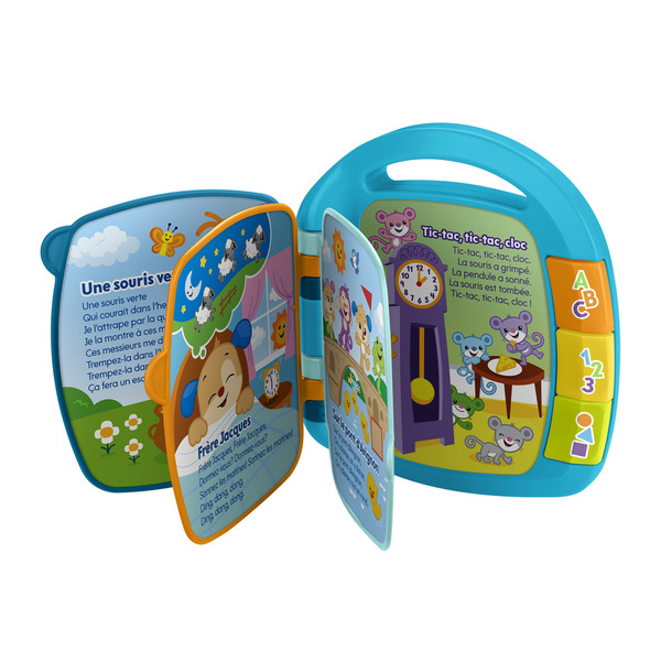 Livre interactif Les Comptines Préférées des Tout-Petits Fisher-Price