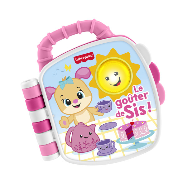 Fisher Price - Livre interactif Le goûter de Sis