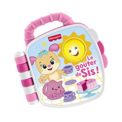 Fisher Price - Livre interactif Le goûter de Sis