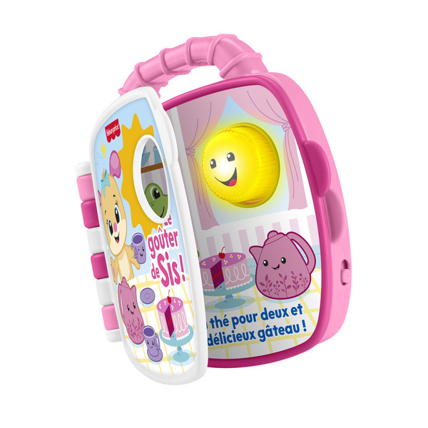 Fisher Price - Livre interactif Le goûter de Sis