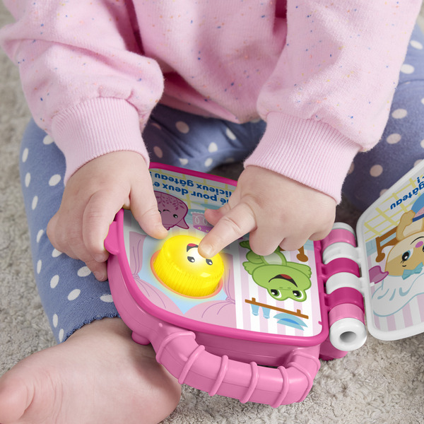 Fisher Price - Livre interactif Le goûter de Sis