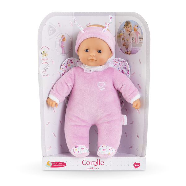 Poupon Pti’Cœur Papillon 30cm