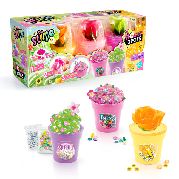 Slime Flower – Coffret 3 pots
