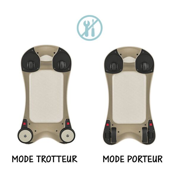 Porteur évolutif Walk n Roll 2en1 - sable