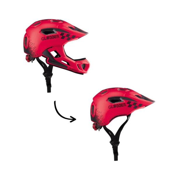 Casque Racing intégral rouge