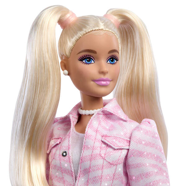 Poupée Barbie Deluxe Style Tenue Rose Denim