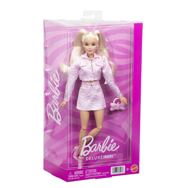 Poupée Barbie Deluxe Style Tenue Rose Denim