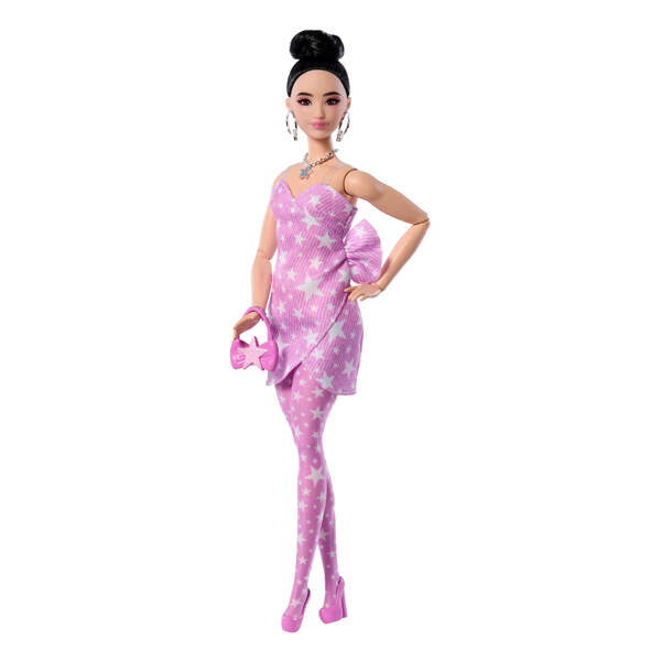 Poupée Barbie Deluxe Style Tenue Rose Étoiles