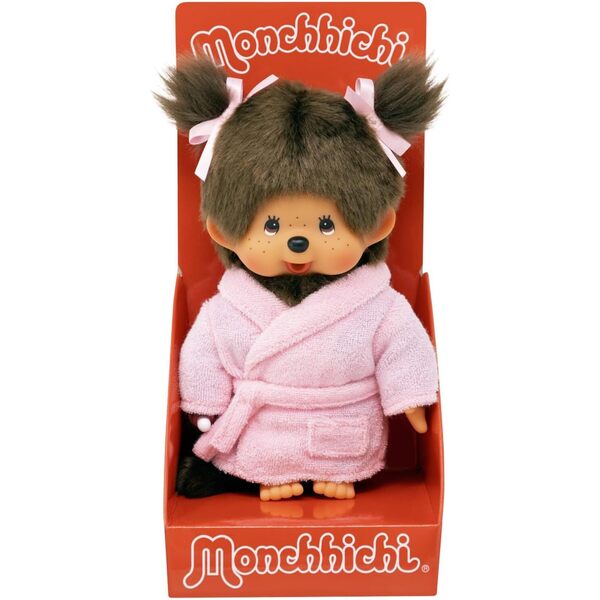 Peluche Monchhichi Peignoir 20cm