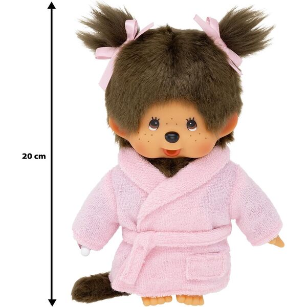 Peluche Monchhichi Peignoir 20cm