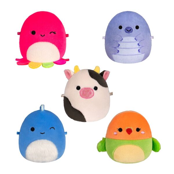 5 peluches Micromallows Original Squishmallows (modèle aléatoire)