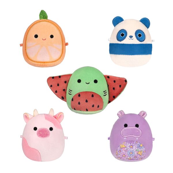 5 peluches Micromallows Original Squishmallows (modèle aléatoire)