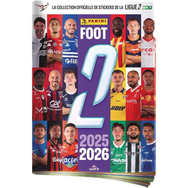 Pack de démarrage Panini Foot 2025-26  L1 - 5 Pochettes + Album