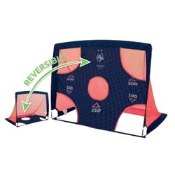 Cage de foot FFF avec cible 2en1