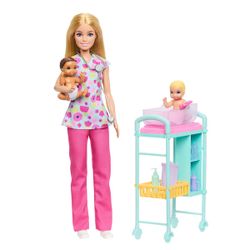 Poupée Barbie coffret pédiatre