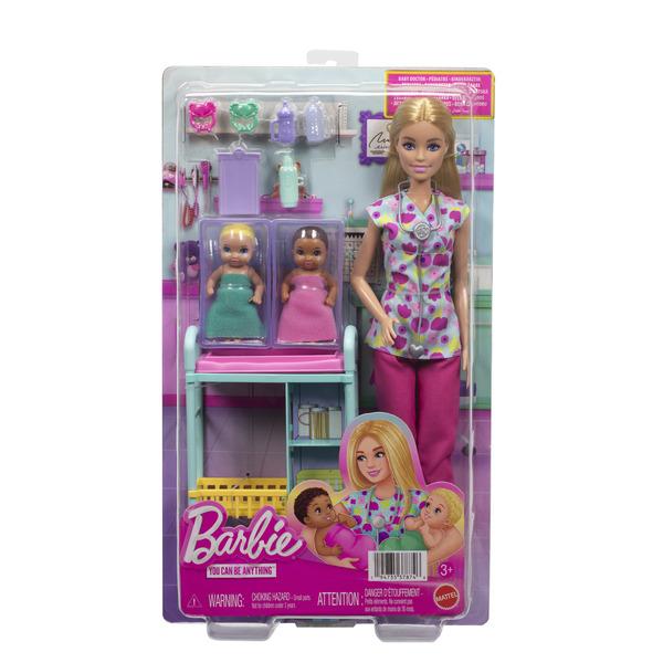 Poupée Barbie coffret pédiatre