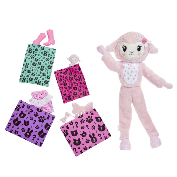Poupée Barbie Cutie Reveal – Bisounours Mouton Rose