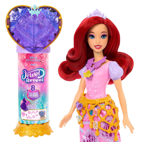 Poupée Ariel Jewel Reveal La Petite Sirène