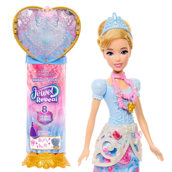 Poupée Cendrillon Jewel Reveal Princesse Disney