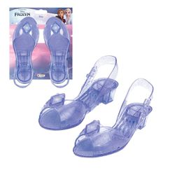 Chaussures bleues Elsa La Reine des Neiges