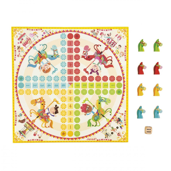Coffret multi jeux carrousel