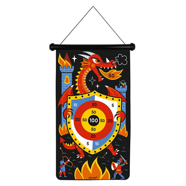 Jeu de fléchettes magnétiques dragons