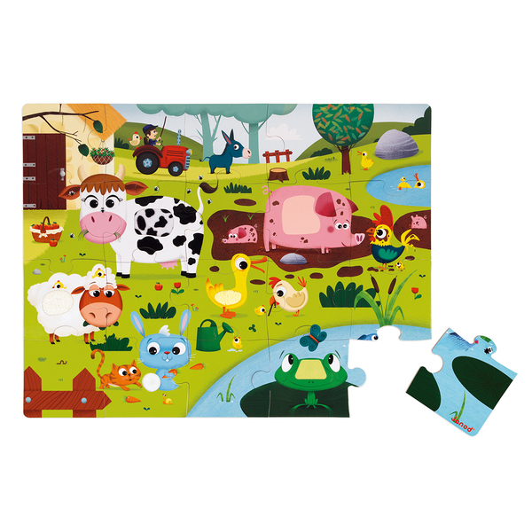 Puzzle Les animaux de la ferme