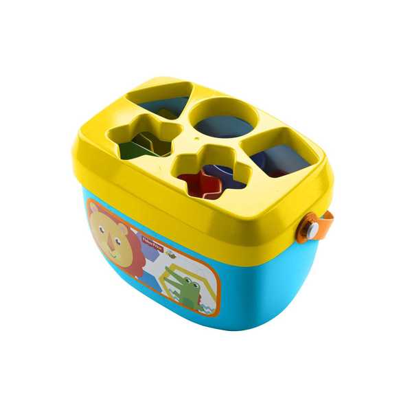 Fisher-Price - Mon trieur de formes - Jouet bébé - boite avec 10 blocs pour  apprendre à trier et à empiler - couleurs vives