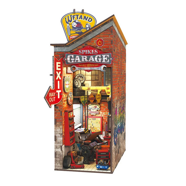 Book Nook : Garage Vintage – 164 pièces