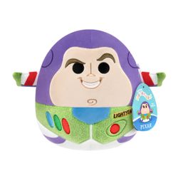 Mini peluche Squishmallows 20cm Disney Pixar - Buzz l'Éclair pailleté