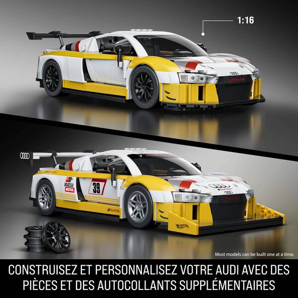 Coffret De Construction Audi R8 Lms - Mattel Brick Shop