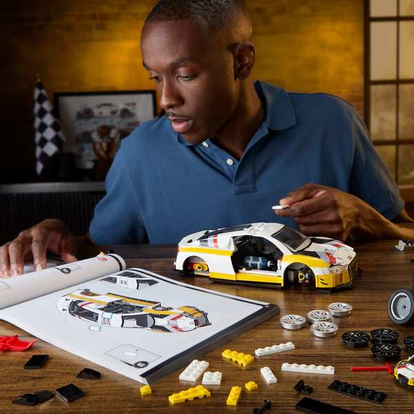 Coffret De Construction Audi R8 Lms - Mattel Brick Shop