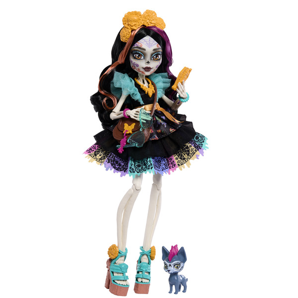 Poupée Skelita Calaveras en robe à volants Monster High