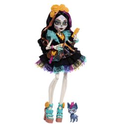 Poupée Skelita Calaveras en robe à volants Monster High
